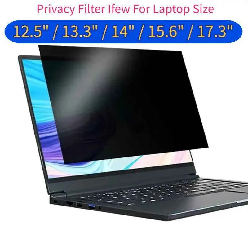 IFEW Laptop Privacy Screen Protector – Anti-Spy, Anti-Glare, Anti-Scratch Filter for Notebooks