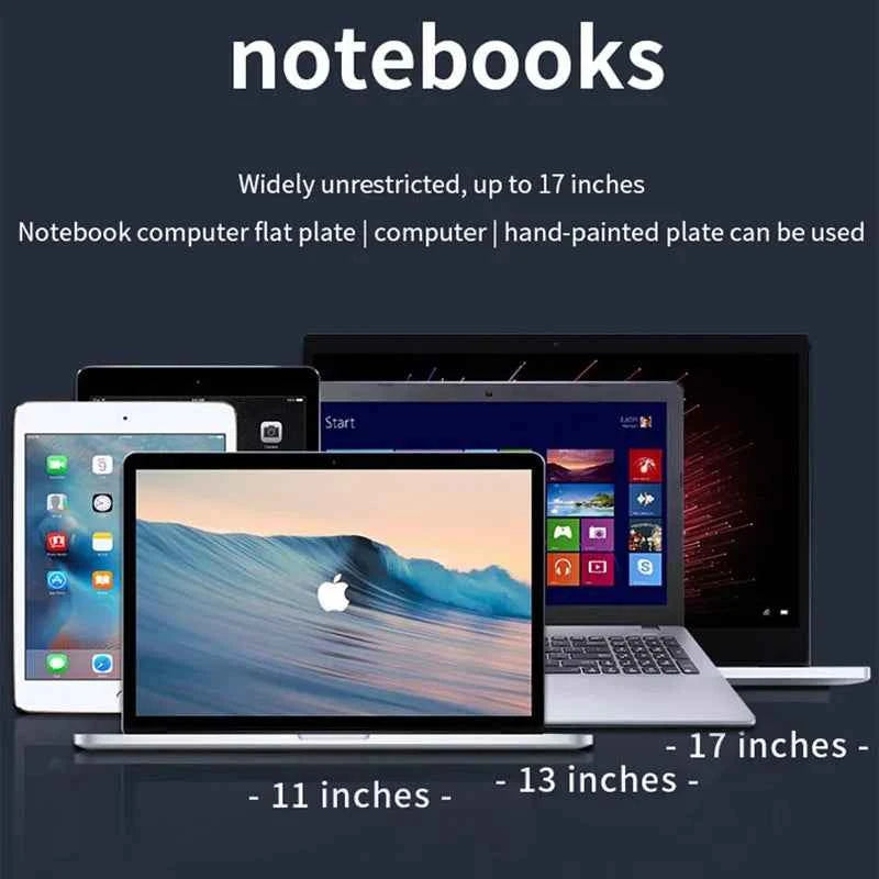 Laptop/Tablet Stand Adjustable Aluminum Alloy, up to 17 