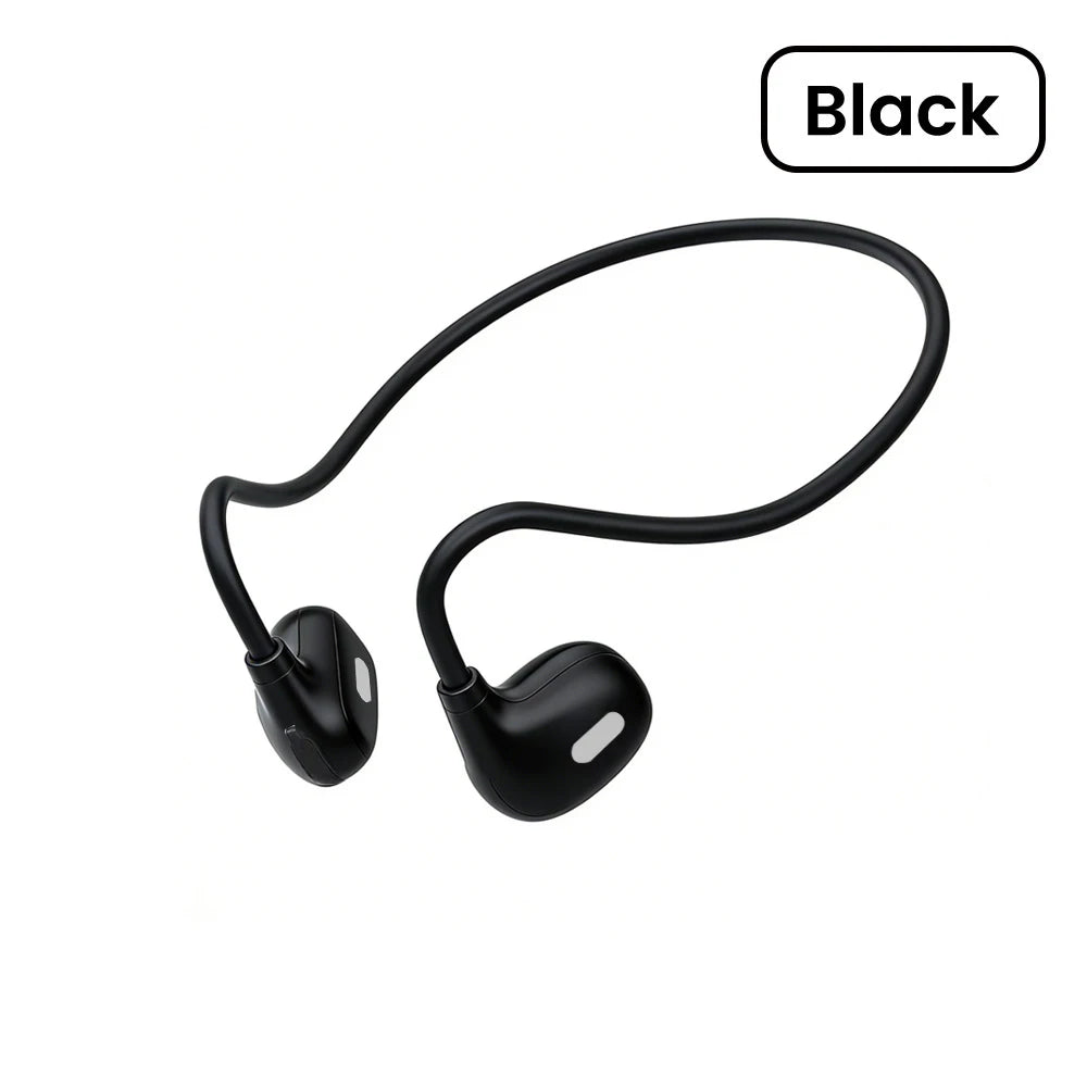 Olaf Sport Bluetooth 5.3 Headphone Wireless Open Air Conduction Earphones Hifi Stereo Sound Sport Gaming Headset  For Phone