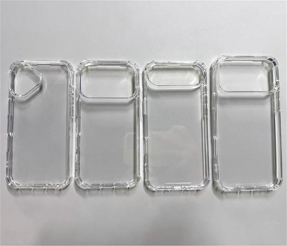 New Four-corner anti-drop Clear Case for iPhone 17 17Air 17 Pro Max Coque for iPhone 17 Pro Shockproof transparent hard Cover