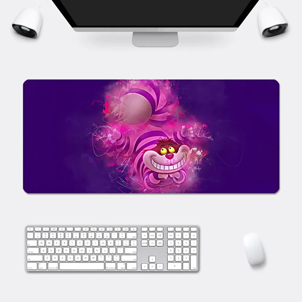 Cartoon Alice in Wonderland Mousepad HD Printing Computer Gamers Locking Edge Non-slip Mouse Pad XXL90x40cm Keyboard PC Desk Pad