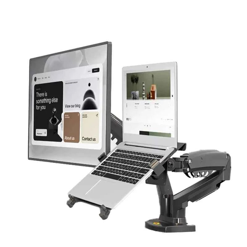 Desktop NB F160 + FP-2 Gas Spring Dual Arm for 17