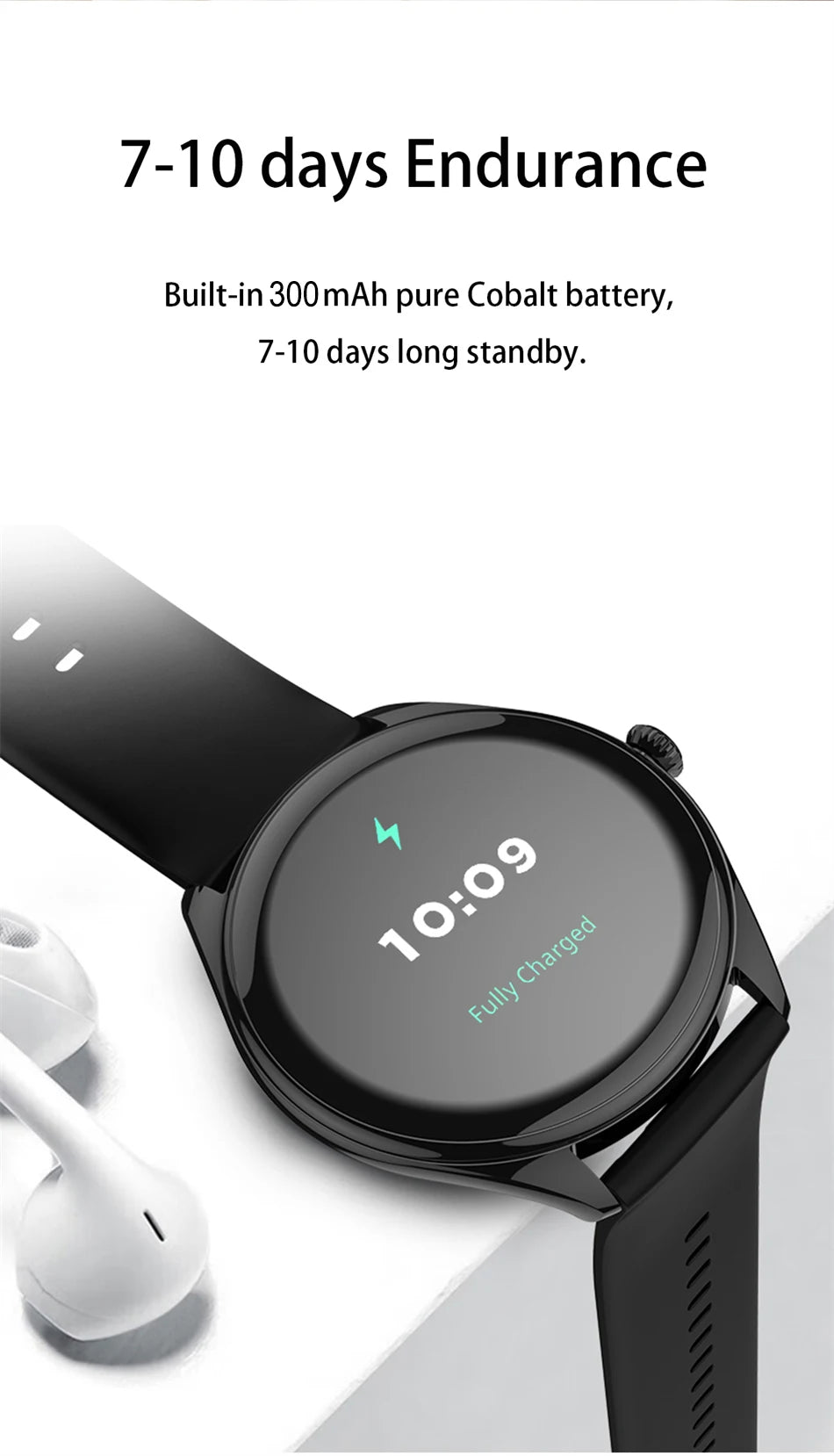New Ultra Thin SmartWatch Men AMOLED 3D Screen Always Show Time Sports Fitness Waterproof Heart Rate Bluetooth Call Smartwatches
