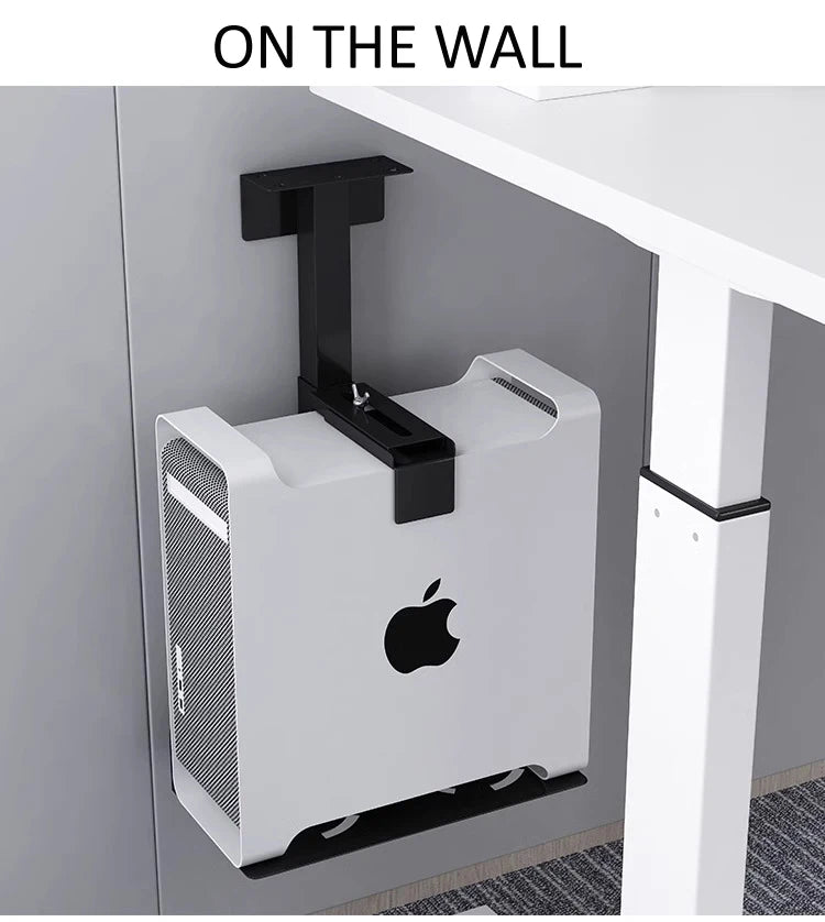 CP-02 30kg Computer CPU Stand Mainframe Hanger Host Box Stand Universal PC Case Holder Under Desk Wall Side width height Adjust
