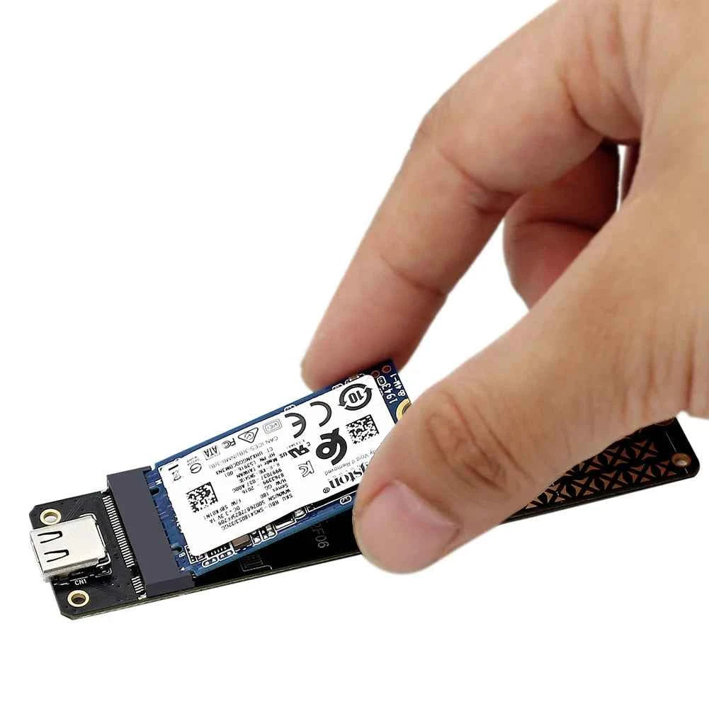 M.2 SSD SATA/NVMe To USB 3.1 Adapter B+M Key/M Key M2 To USB3.1 SSD Riser Card Hard Disk Box Adapter for 2230/2242/2260/2280 SSD