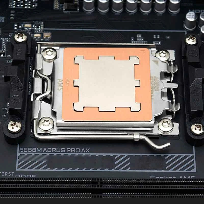 TEUCER AM5 CPU Anti-bending Bracket Bending Corrector Pure Copper Material Adapted to AMD 7950X 7900X 7700X 7600X