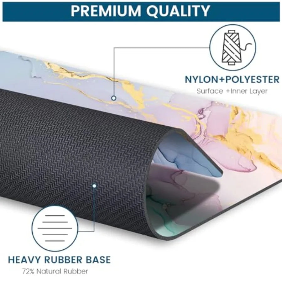 Mouse Pad, Mousepad Waterproof Gaming Pink Mouse Pad for Wireless Mouse, Computers Laptop Pad Non-Slip Rubber Base Mouse Mat Ho