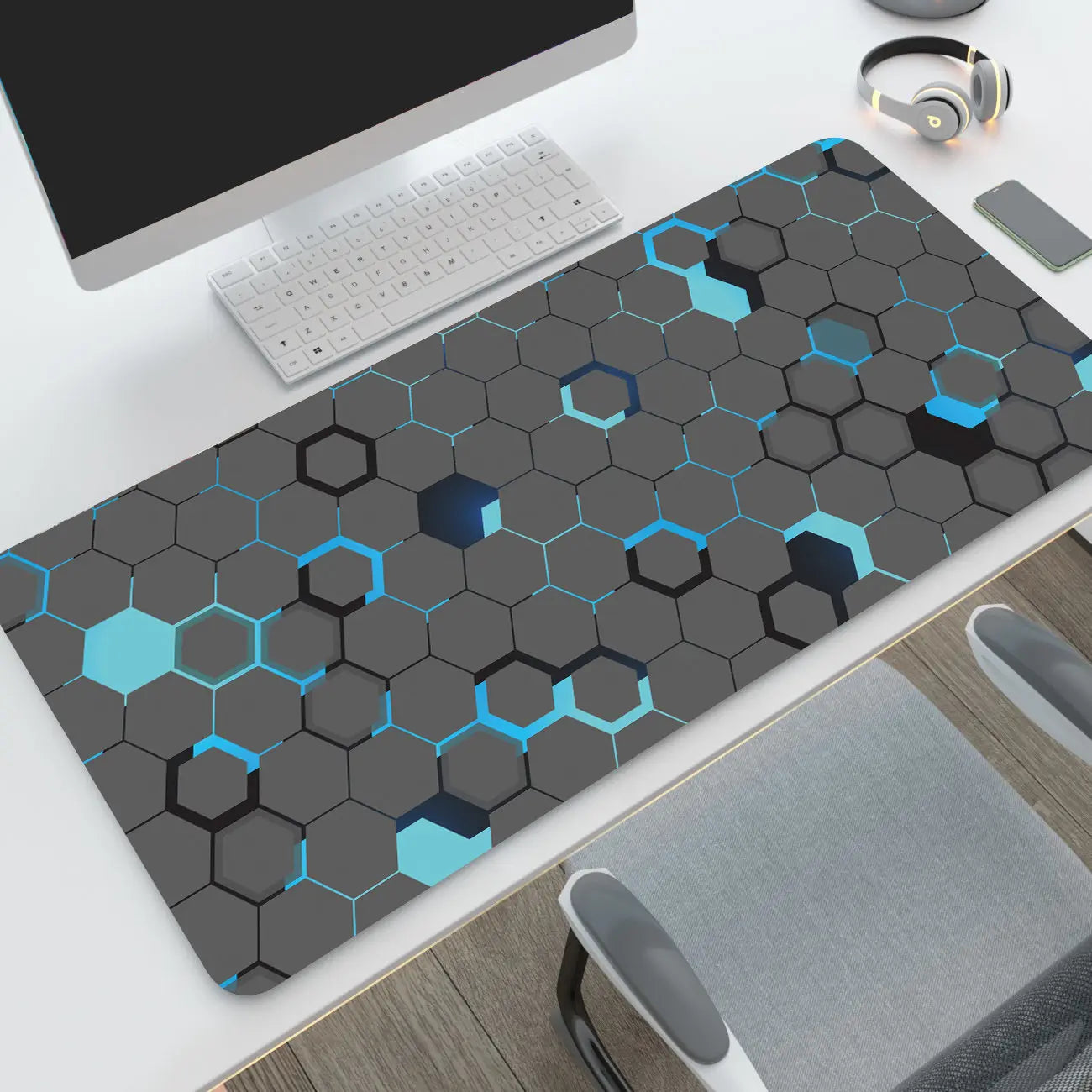Hexagon Mousepad Computer New XXL MousePads Keyboard Pad Mouse Mat Esport Gamer Office Carpet Table Mat Desktop Rubber Mouse Pad