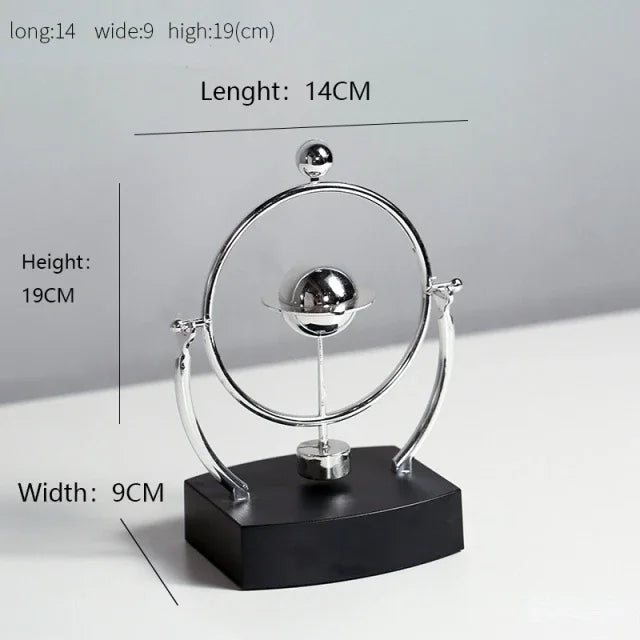 Physics Science Newton Pendulum Nordic Home Decoration Accessories Modern Metal Maglev Balance Balls Office Desk Decor Gifts