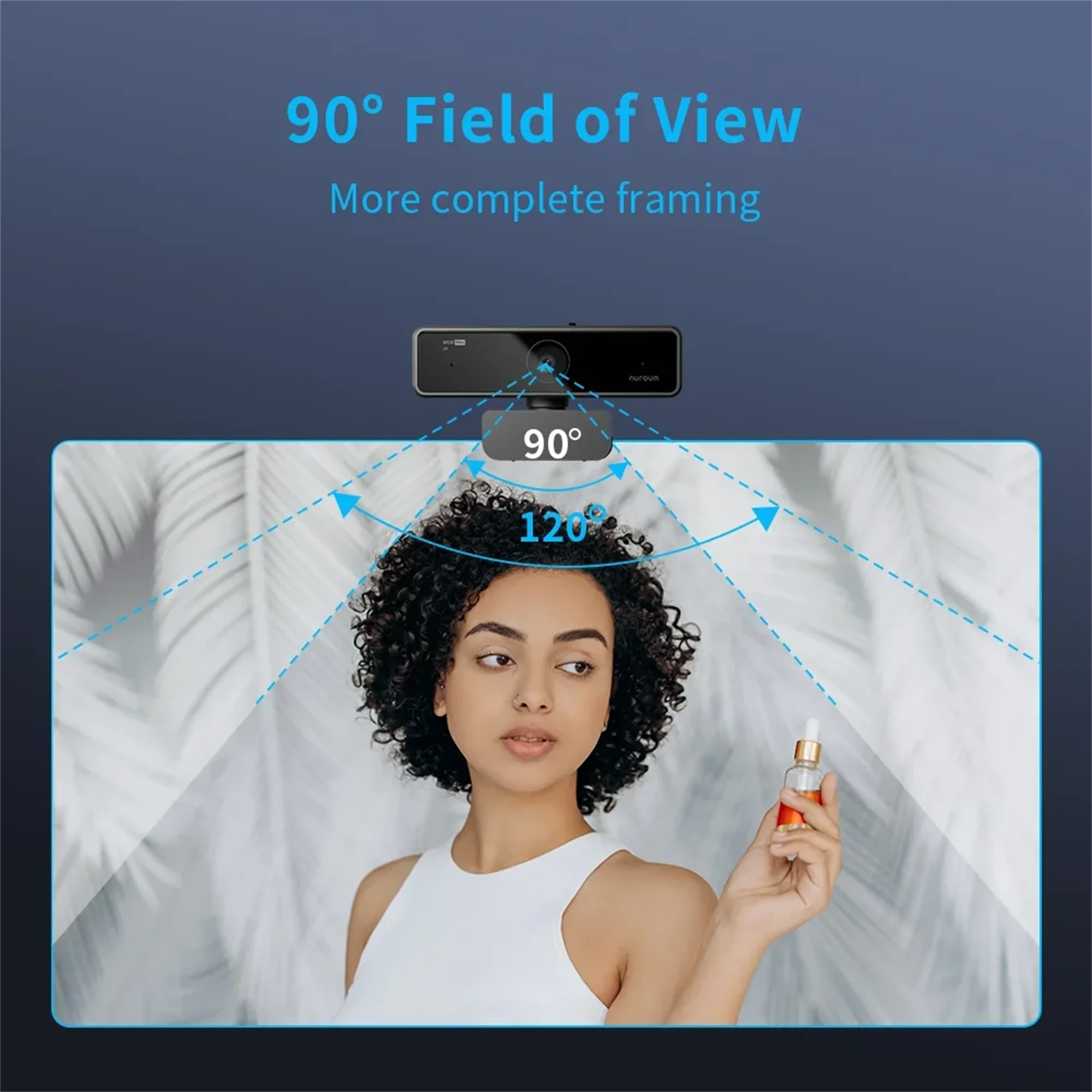 Nuroum V11 High Quality 1080p 60fps Full Hd Plug And Play Computer Usb Web Camera Mini Webcam 2K For Pc Laptop With Microphone - WinSupport Tech