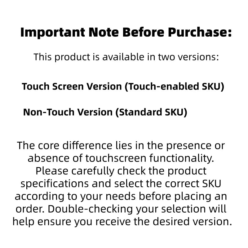 16-Inch Portable Touch Monitor, 1200P HDR 16:10, Non-Touch Optional, External Second Screen for Xbox, PS4/5, Switch, Phone, PC,