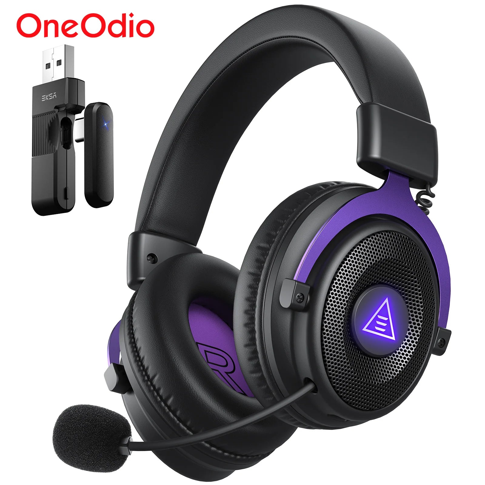 Oneodio EKSA E900 WT 2.4G Wireless Gaming Headset (Tri-Mode) With Mic