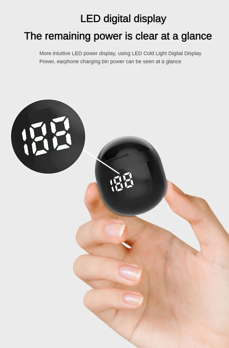 Super Bass Sleep Headphones Wireless Bluetooth Earphones With Mic Sports Earbuds Noise Reduction Mini HD Headset For Smart Phone