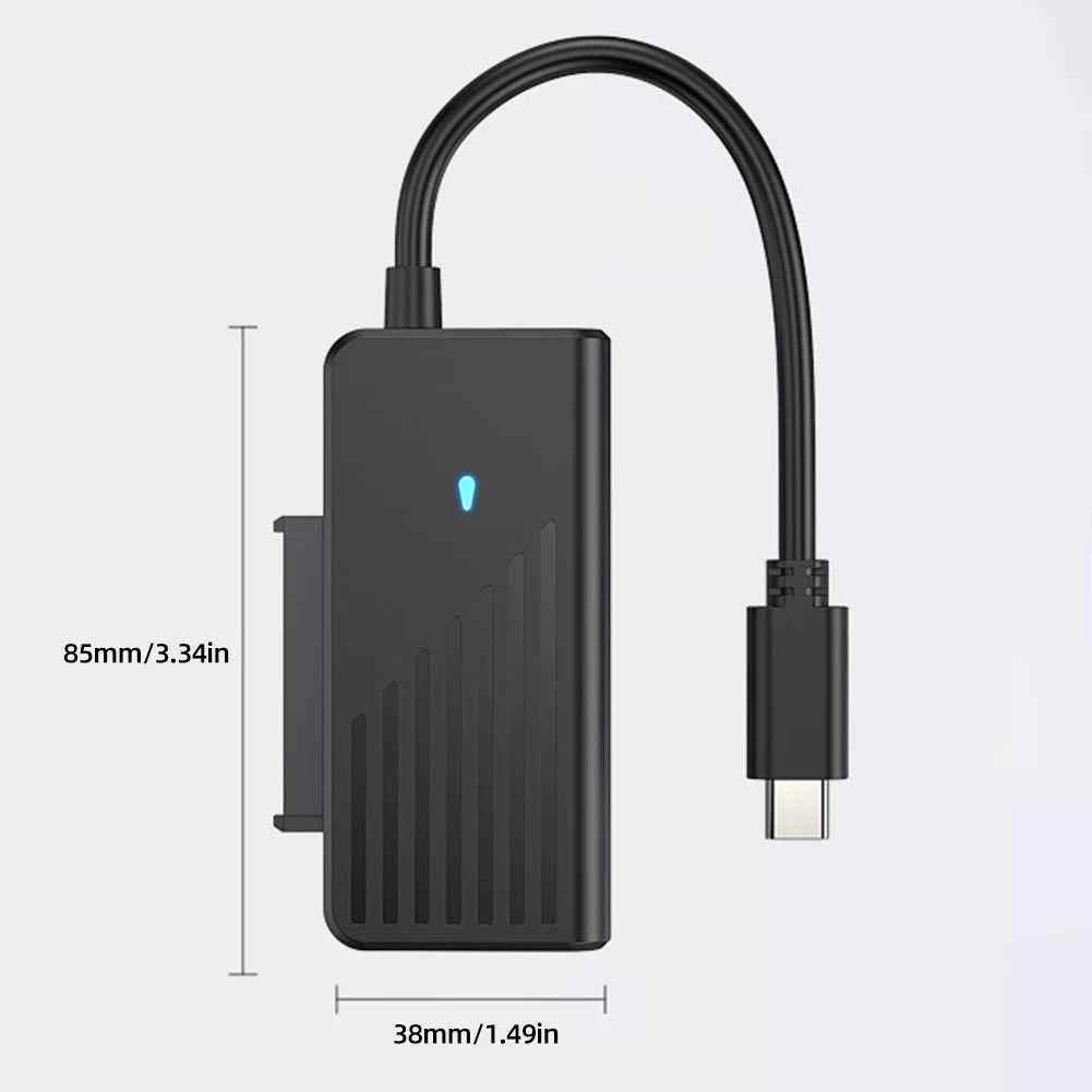 USB3.0 To SATA External Adapter 5Gbps 2.5/3.5 Inch HDD Converter M.2 NGFF Solid State Converter NVME for Desktop Laptop