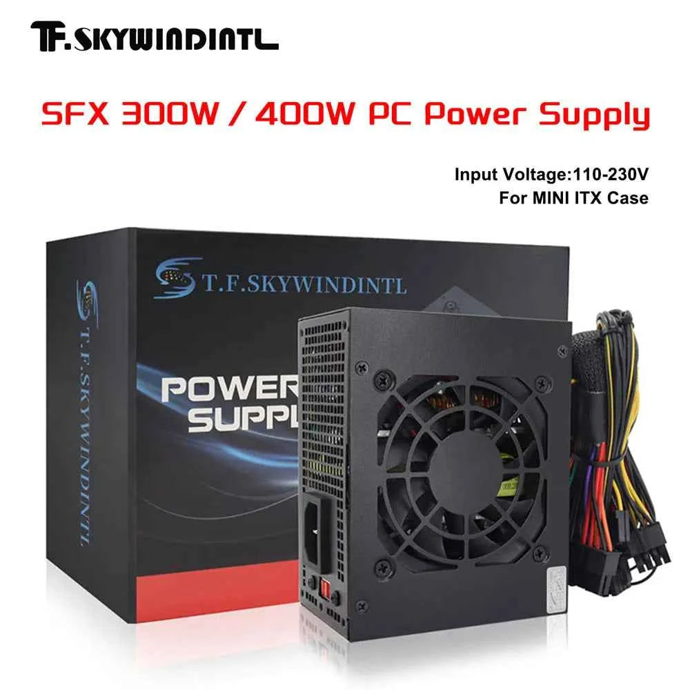 T.F.SKYWINDINTL 300w 400W SFX Computer Power Supply POWER SUPPLIES Mini ITX Solution Micro ATX SFX 300W Power Supply