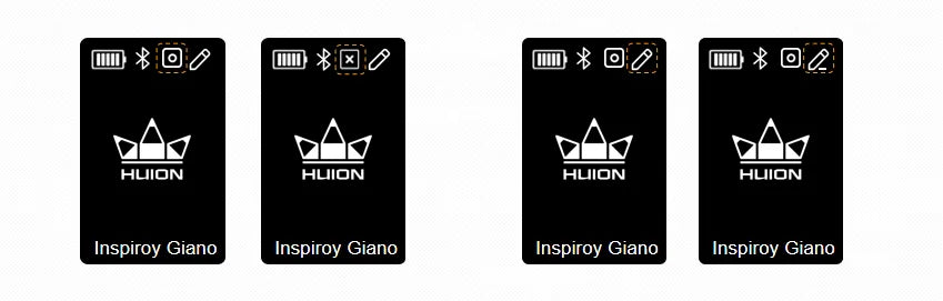 13.6 x 8.5 Inch HUION G930L Wireless Graphics Tablets Inspiroy Giano Drawing tablet Bluetooth Connection with Pentech 3.0 Stylus