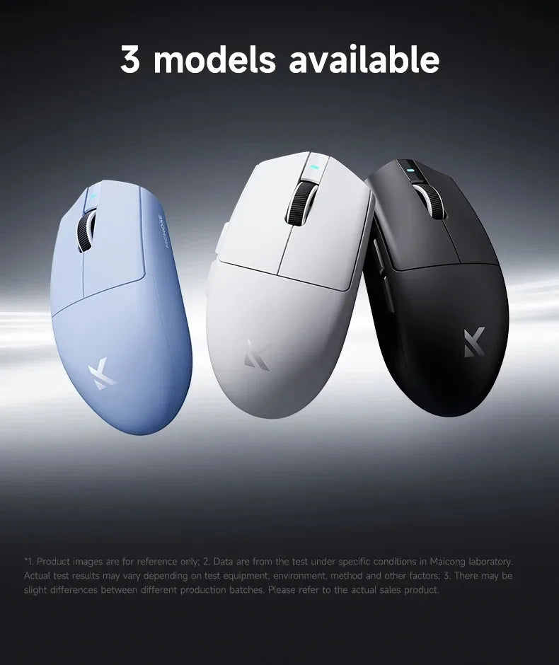 MCHOSE G3 V2 Wireless Gaming Mouse E-sports Lightweight Three Mode Bluetooth PAW3311 High Performance 800mAh Office 59g Mouse