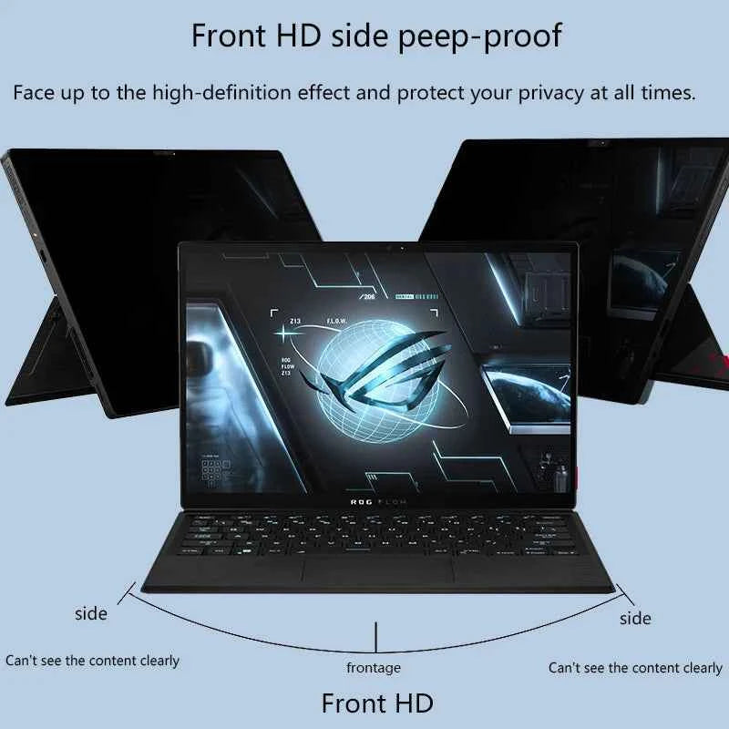 For 2026 ROG Flow Z13-KJP laptop anti-spy privacy film 13.4 inch GZ302EAC-XS99 anti-radiation computer anti-peep film matte