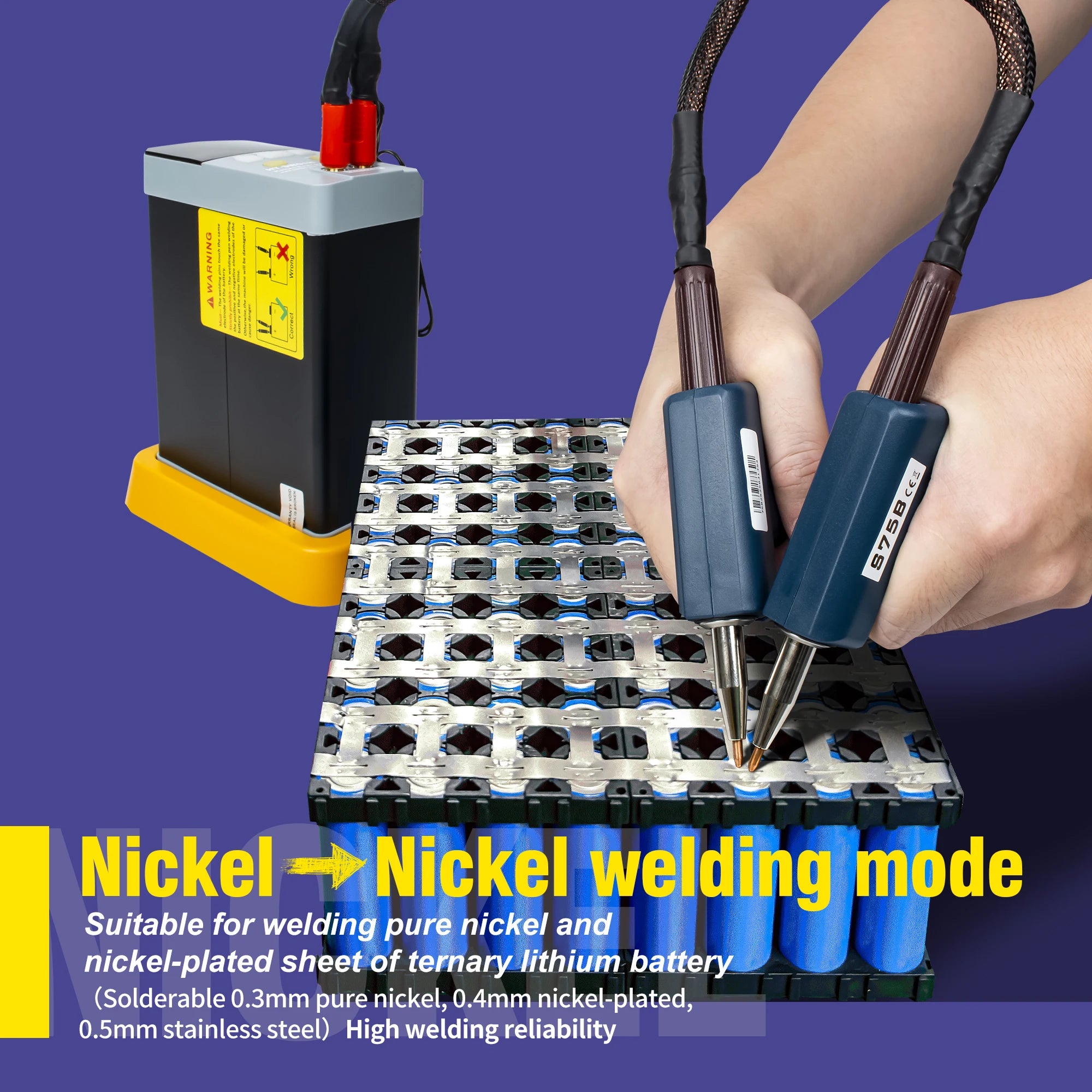 Energy Storage Capacitor Spot Welding Machine 11.6KW 14.5KW 21KW 42KW Battery Welder Spot Welder Pure Nickel Welding