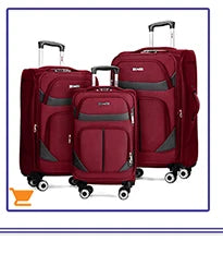 New York XPress 20 inch Travel Backpack With Wheels Hidden Pull Rod Carry On Luggage Weekend Travel Bag For Men Business Trip