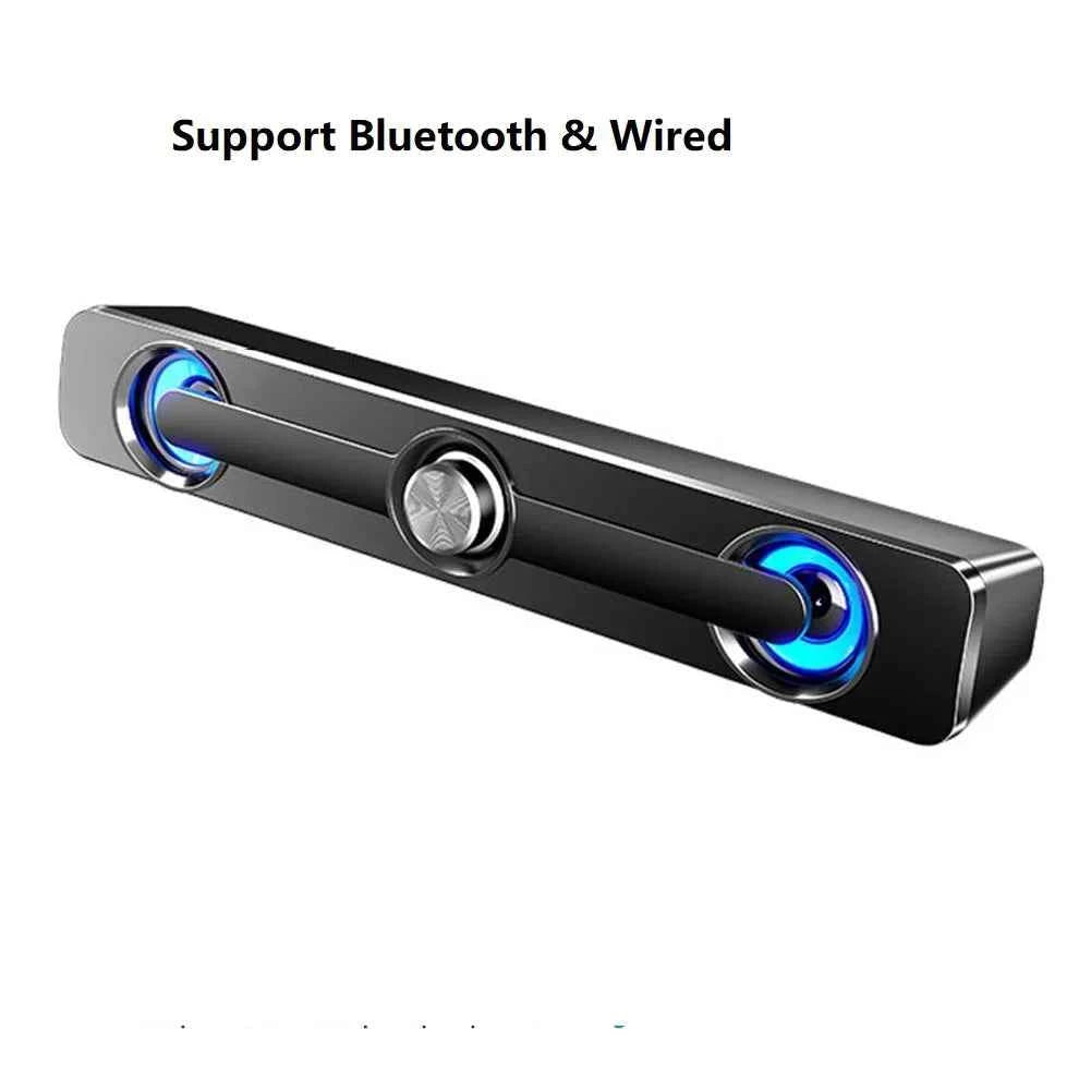 Salange SPKV111 Sound Bar (USB/AUX, 9D Stereo, 3W Output)