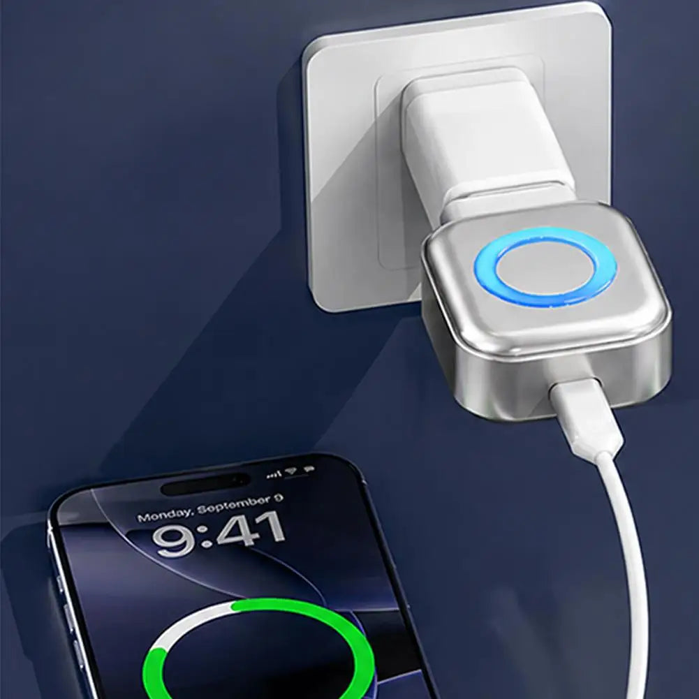 AI Smart Charging Disconnect Adapter Auto Power Off When Fully Charged 140W Type C Fast Charger Battery Protector