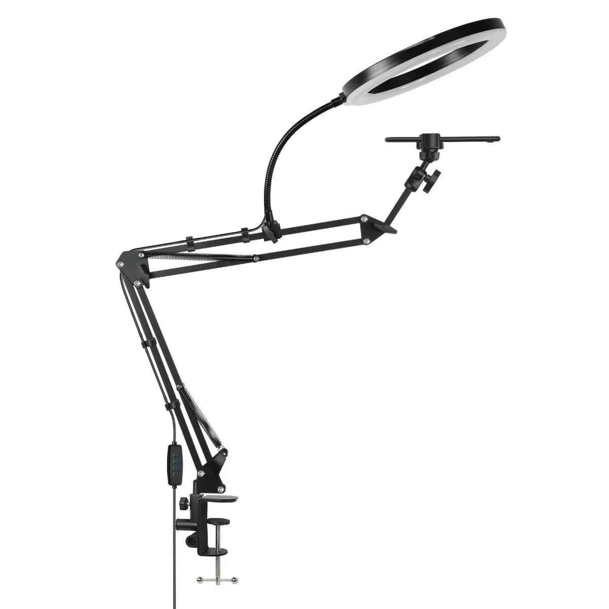 Live Stand Mobile Phone Professional Overhead Lighting Fixed Shooting Camera With Instructi Recording Video Selfie Stick