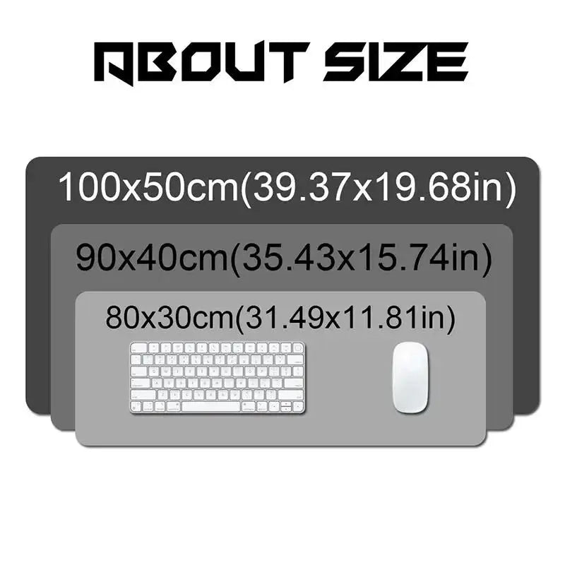 Japanese Sakura Samurai Black Mouse Pad Computer Gamer Table Mat Desk PC Mousepad 900x400 Gaming Computer Mat Laptop Accessor