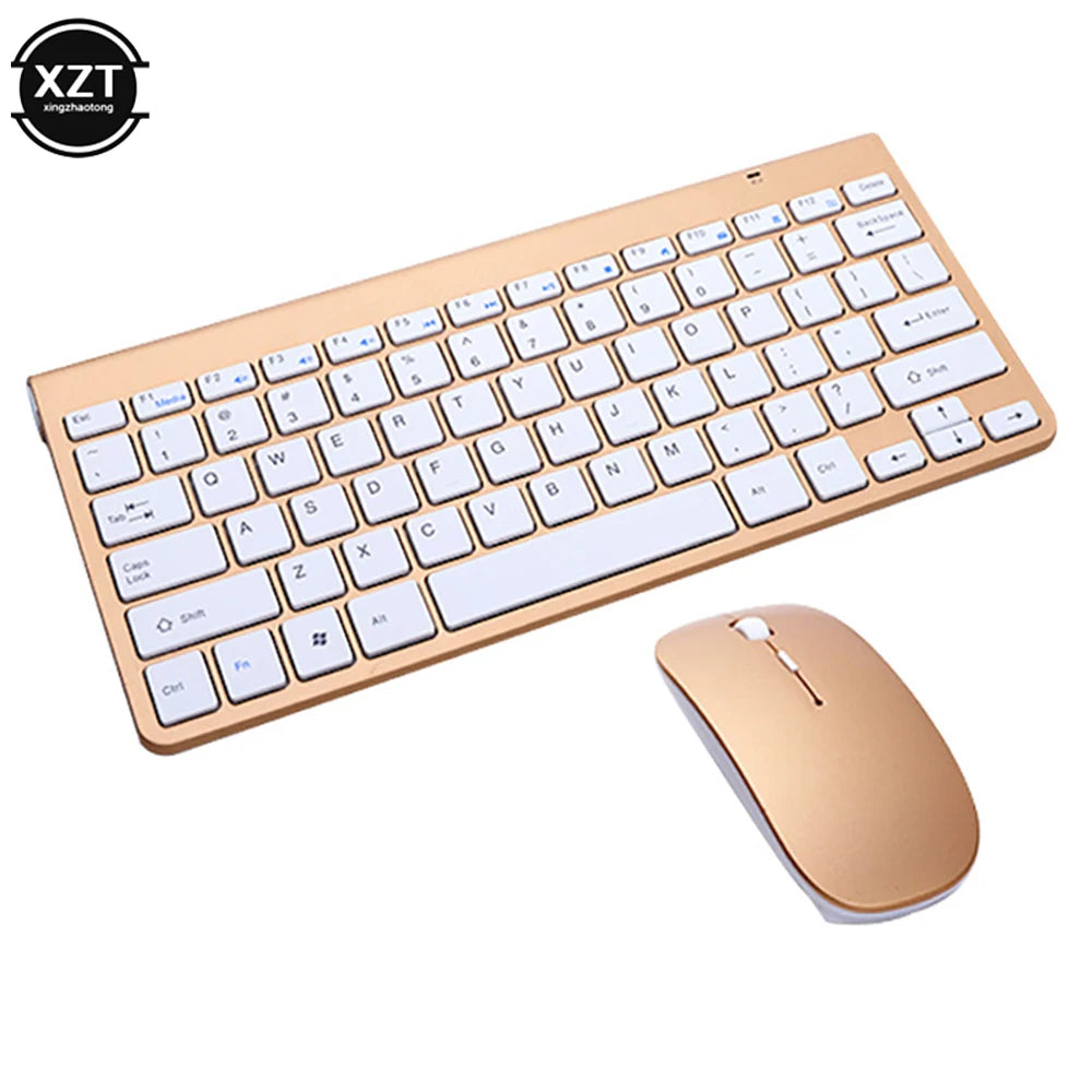 2.4G Wireless Keyboard and Mouse Protable Mini Keyboard Mouse Combo Set For Notebook Laptop Mac Desktop PC Computer Smart TV PS4