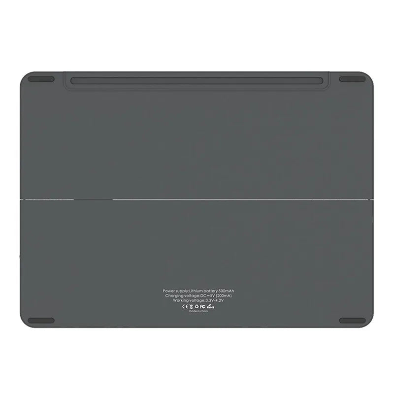 Multi-functional Wireless Bluetooth 5.0 Folding Keyboard for Tablet/Phone/PC Detachable Leather Stand Touch Portable Keyboard