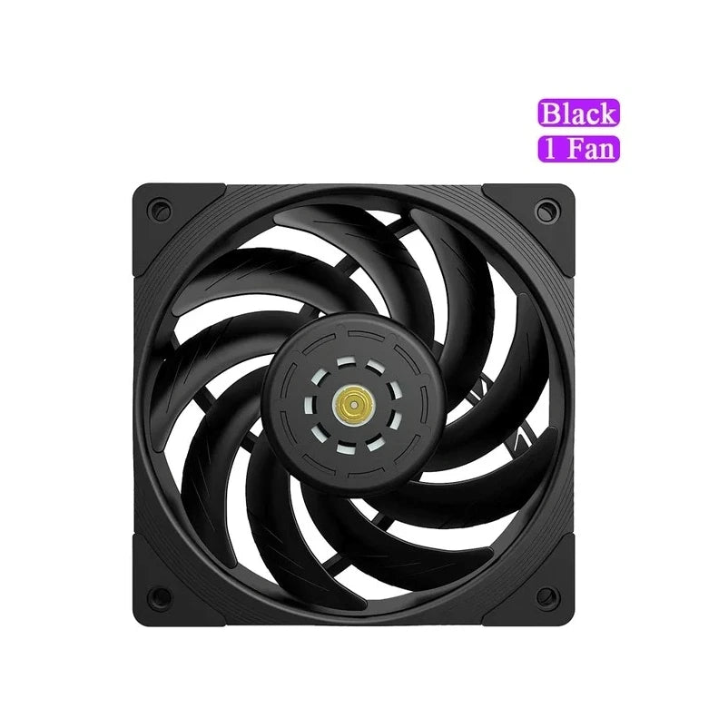 TEUCER T30 Computer Case Fan 12CM 4PIN PWM CPU Cooler Fan PC Case Silent Fan 120mm