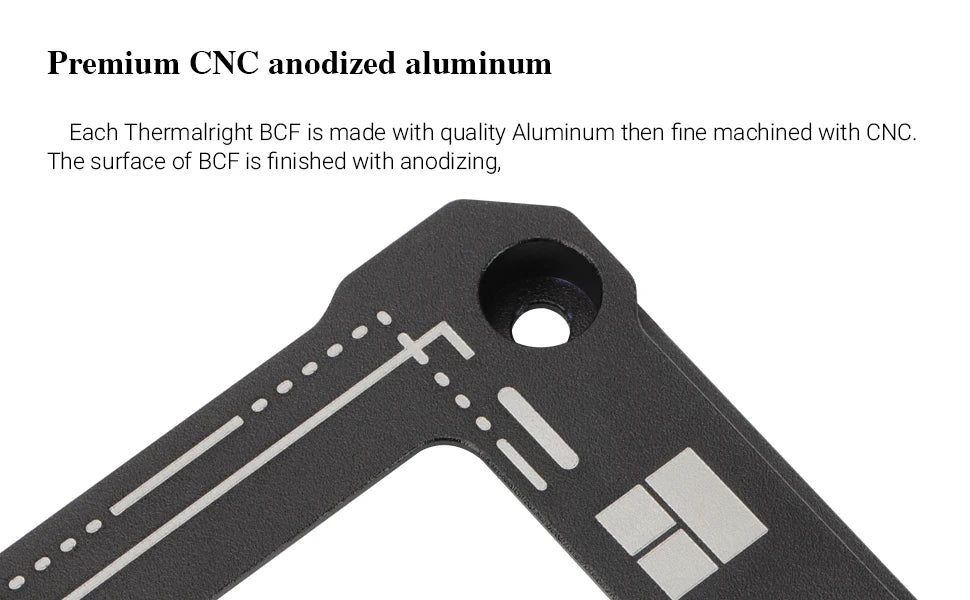 Thermalright LGA1700-BCF Black V2 CPU Anti-Bend Fixer Intel 13th Gen Anti-Bend Fixture with Corrective Intel CPU Fixing Bracket