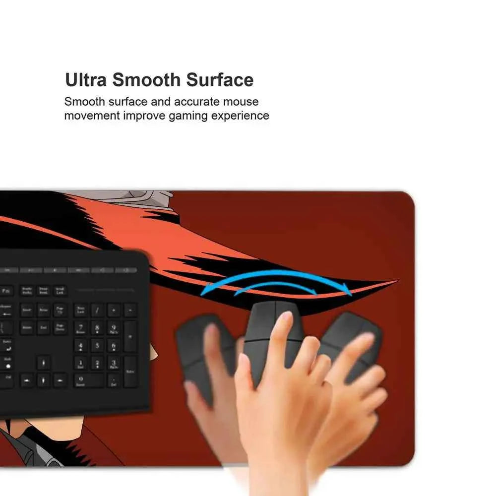 Anime Hellsing Alucard Mousepad Pad Gamer Carpet Computer Mouse Pad Anime Gaming mouse pad High Quality Game Mouse pad gift csgo