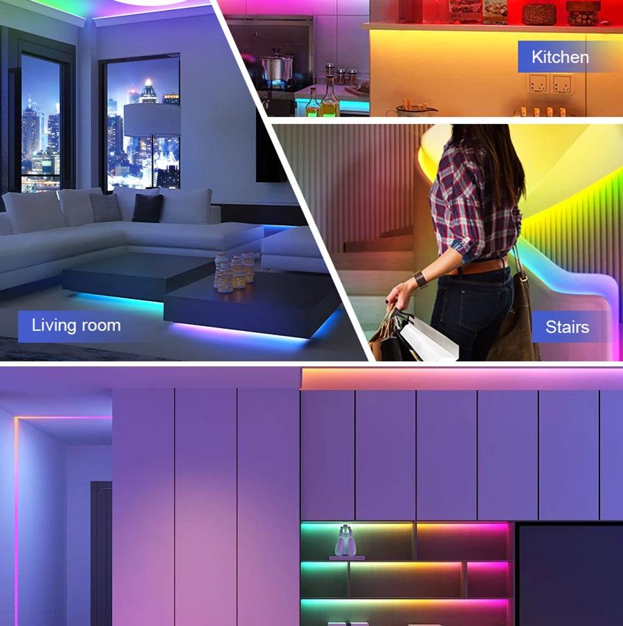 5V New 3mm Super Thin Addressable COB LED Strip RGBIC Individual Pixel Control 240LEDs WS2812B Dream Color USB Powered LED Tape