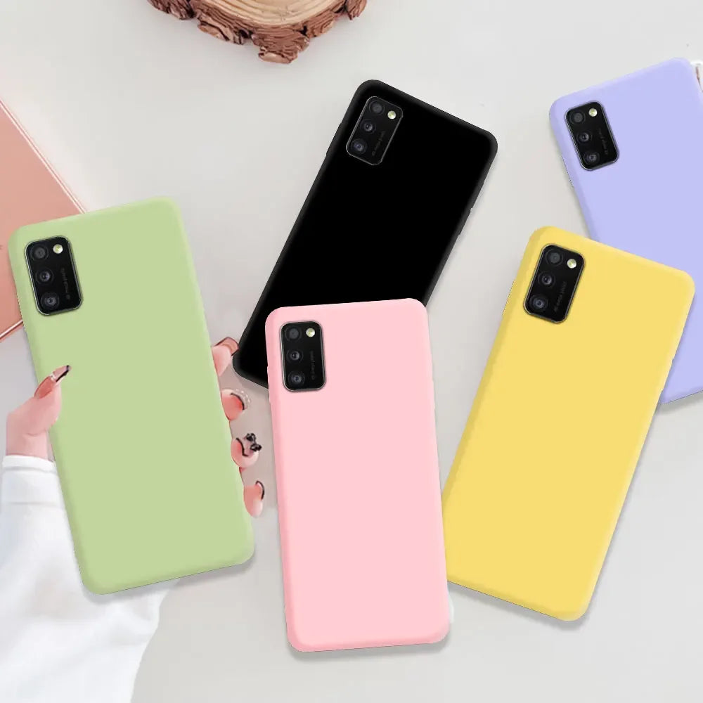 Liquid Soft Silicone TPU Case For Samsung Galaxy S20 S21 S22 S23 Plus Note 20 Ultra S21 FE 5G Back Cover Cases