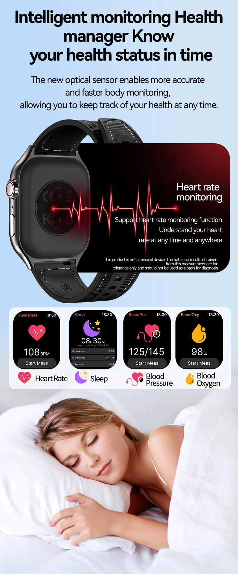 LAXASFIT New Bluetooth Call Smart Watch for Men 2.01