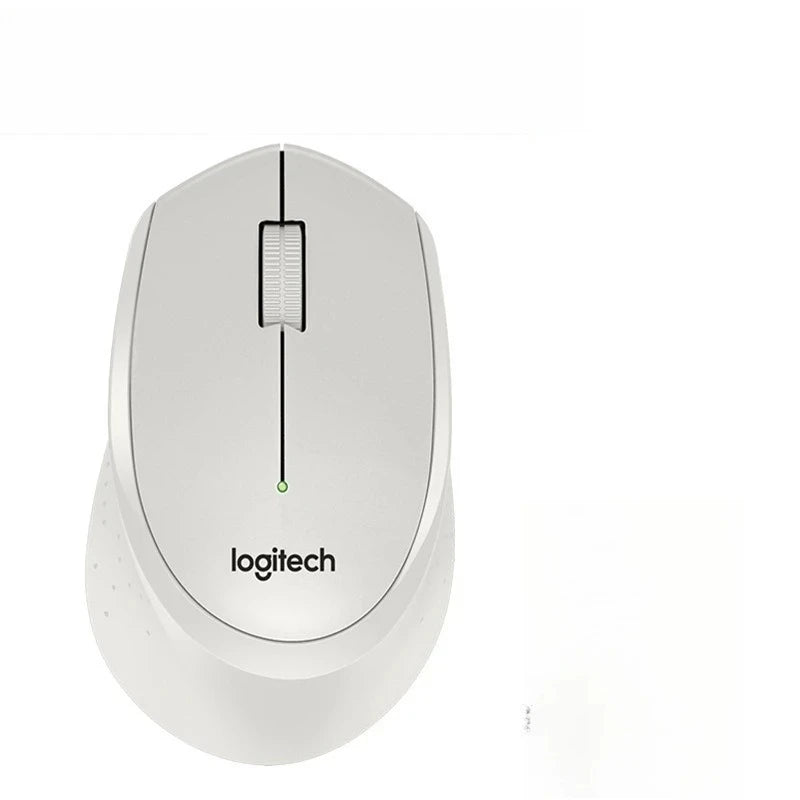 Logitech Compact 2.4G Wireless Silent Mouse M330 M331 Ergonomic Plug and Play for Desktop Computer PC Optical Mouse