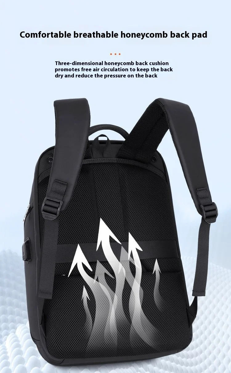 35 L Business Backpack For Men Waterproof Backpack Large Capacity Business Trip Multifunctional Password Anti-theft Laptop Bag