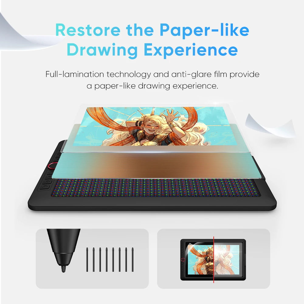 XPPen Artist 13.3 Pro V2 Graphics Tablet Drawing Monitor 13.3