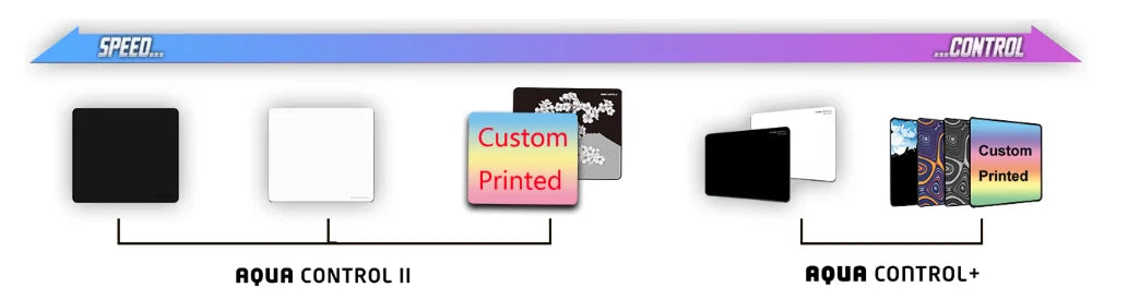 500x500x4mm X-Raypad Aqua control 2 Gaming Mouse Pads Black Or Grey White Version