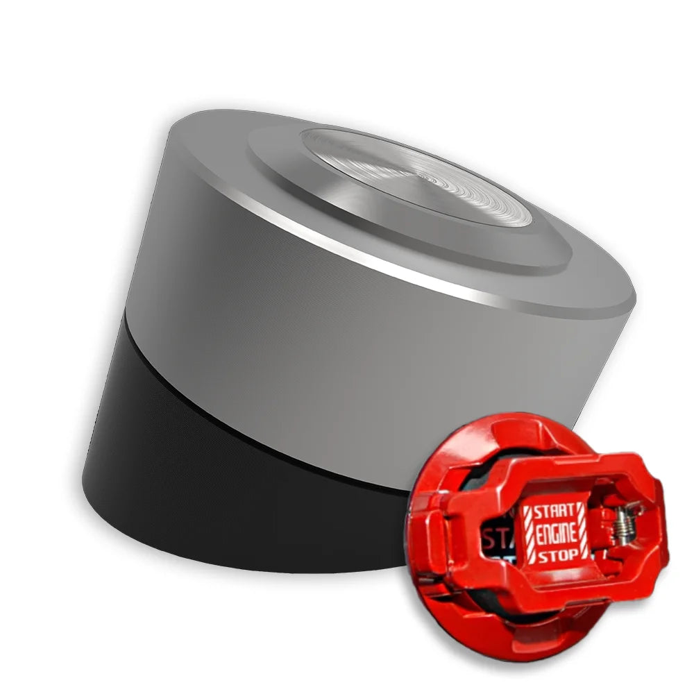 Wireless metal power button Computer desktop power switch Stainless steel PC Games&Office accessories support motherboard USB - WinSupport Tech