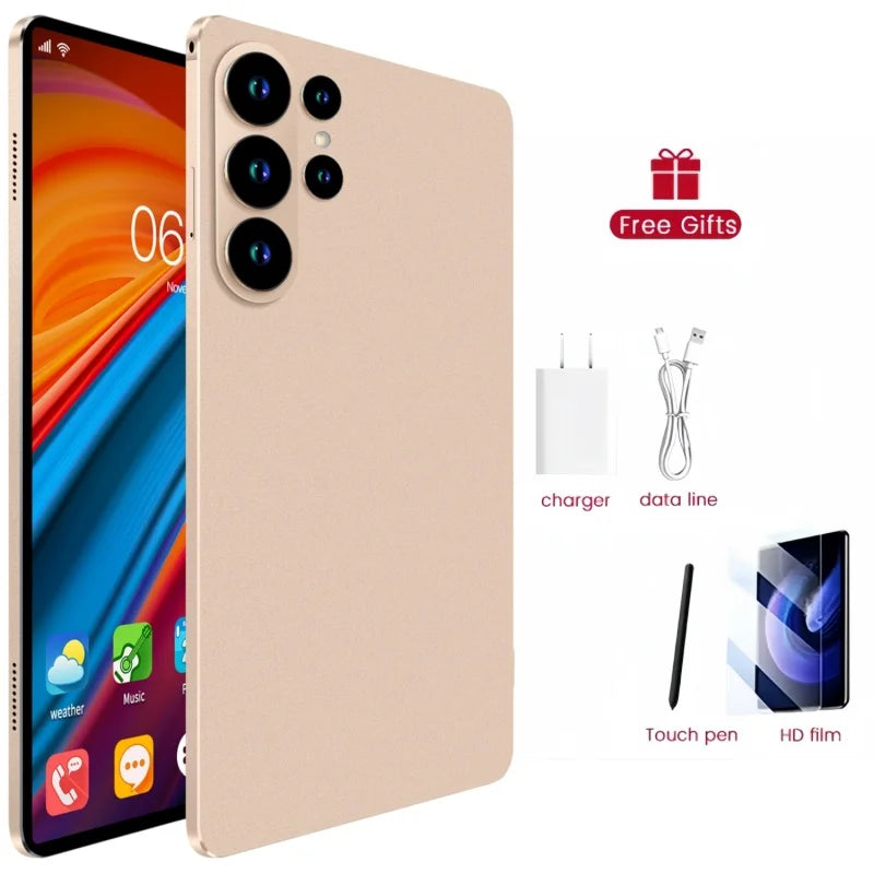2026 5G Tablet Android 16 Brand New 11 inch 24GB RAM 2TB ROM Tablet 20000mAh 10Core WIFI Bluetooth Network MI Tablet