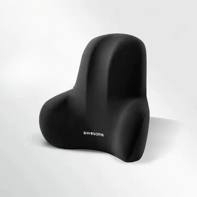 1pc Memory Foam Office Chair Cushion with Lumbar Support,for Back Pain,Washable Cover,Computer Desk Chair Pain System