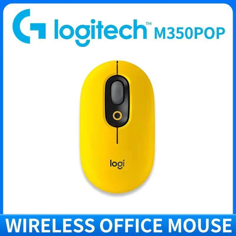 Logitech M750 Wireless Bluetooth Mouse Silent Click Comfort Shape Long Battery Life Multi Device Pairing for Mac Windows iPad