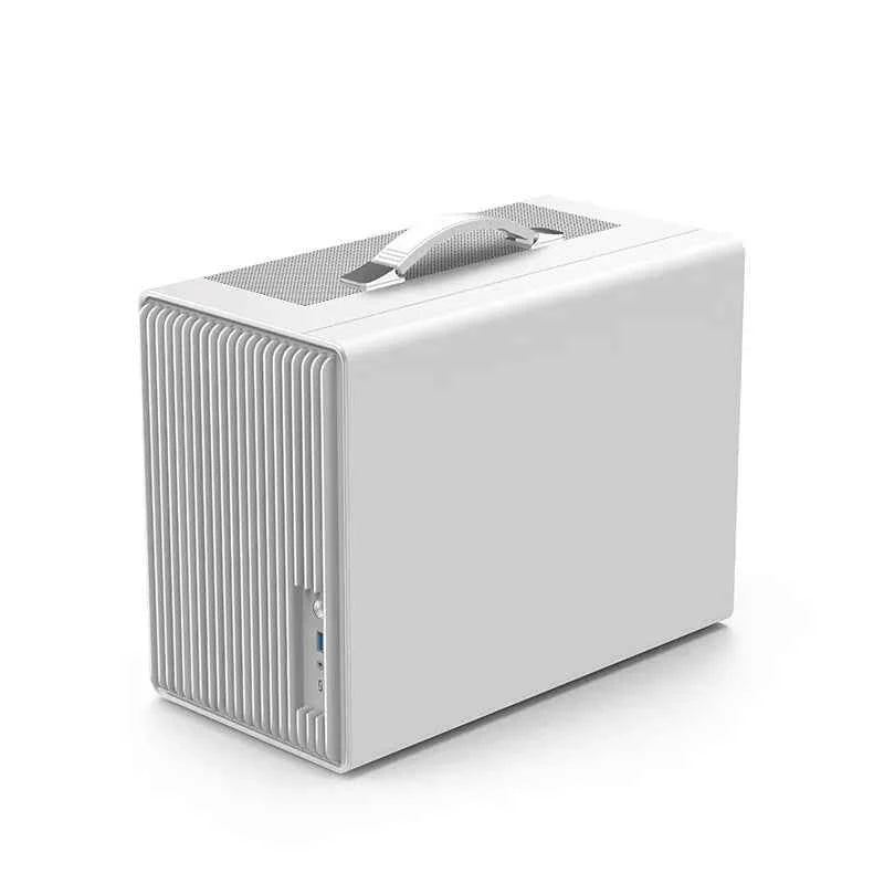 Power Train P40 MATX Case Desktop Computer Vertical Desktop Portable Host Case Mesh Breathable Graphics Card 350mm Length Limit