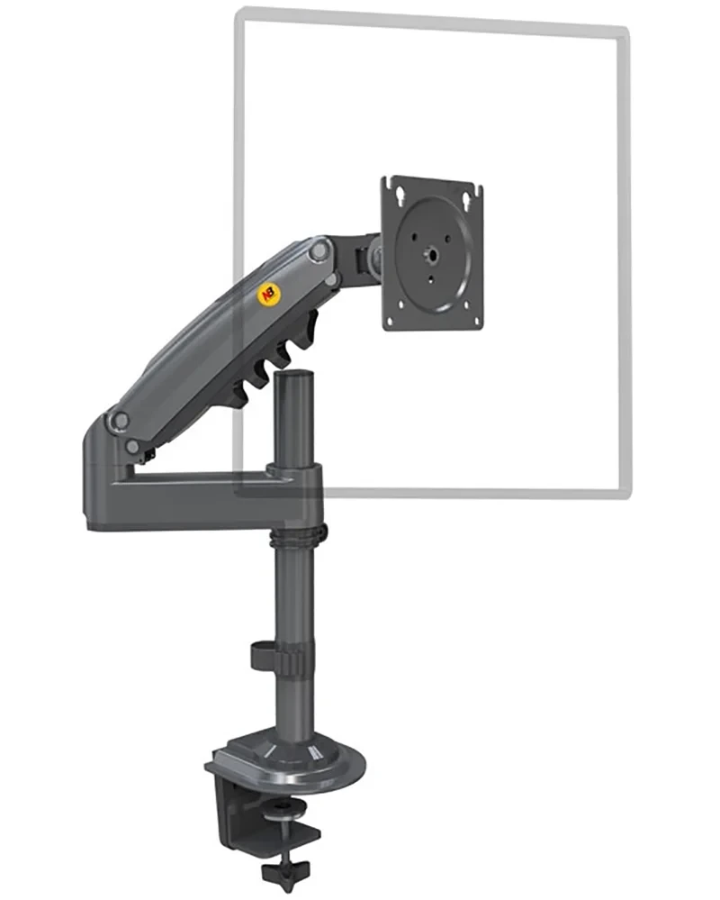 NB H100 Gas Spring 17-30' LCD LED Monitor Holder Arm Full Motion Desktop Ergonomic Monitor TV Mount Bracket Load 2-9 Kgs