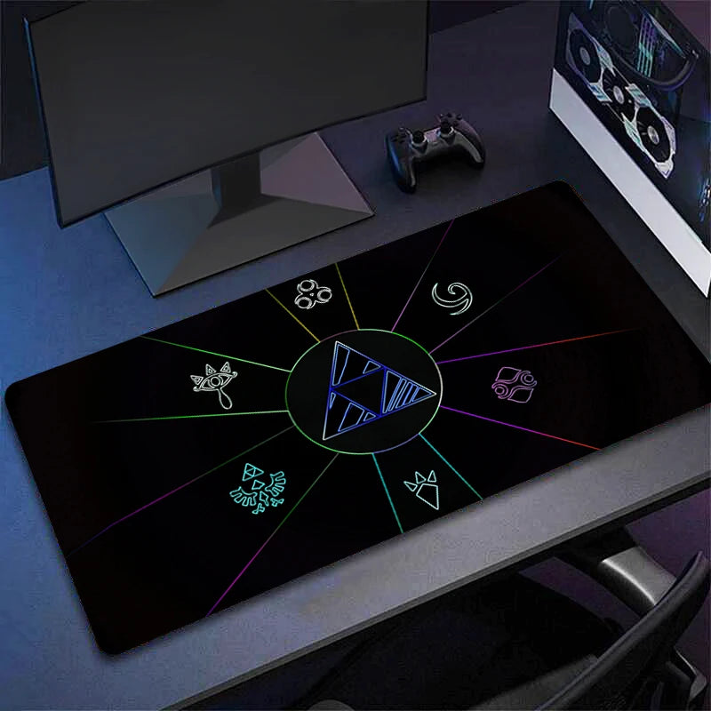 Mouse Pads L-legend Of Z-zelda Gaming Computer Mousepad New PC Playmat Natural Rubber Office Carpet Computer Mice Pad For LOL