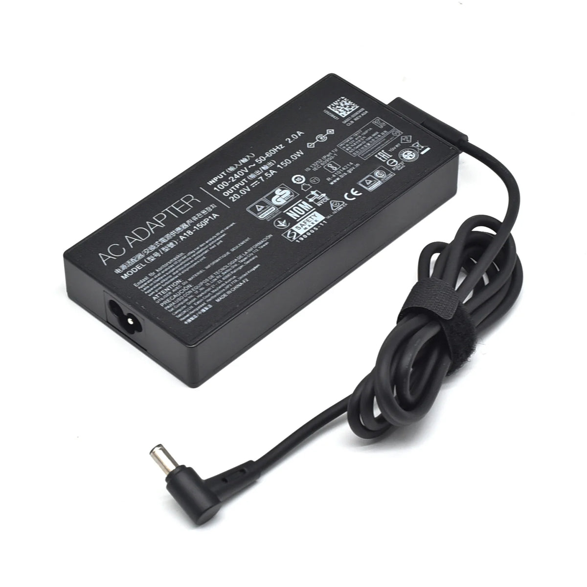 20V 7.5A 6.0*3.7MM 150W AC Adapter Charger Laptop Power Supply For ASUS TUF Gaming F15 FX506LH-HN236W ADP-150CH B G731GT GL531GT