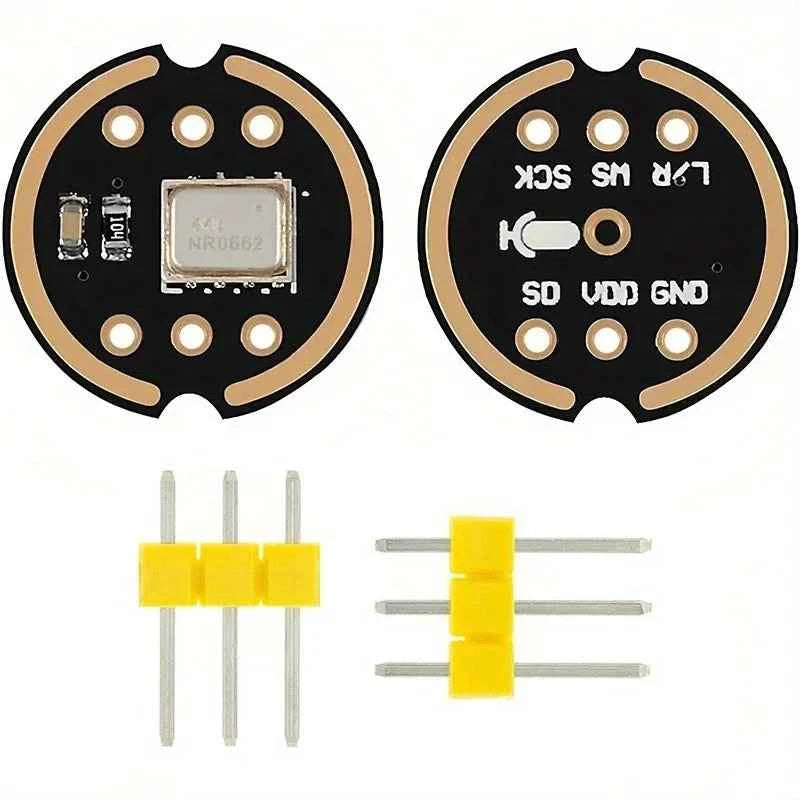 3pcs / 1pc INMP441 Omnidirectional Microphone Module, SPI Interface, Compatible with Arduino, ESP32, Raspberry Pi, STM32