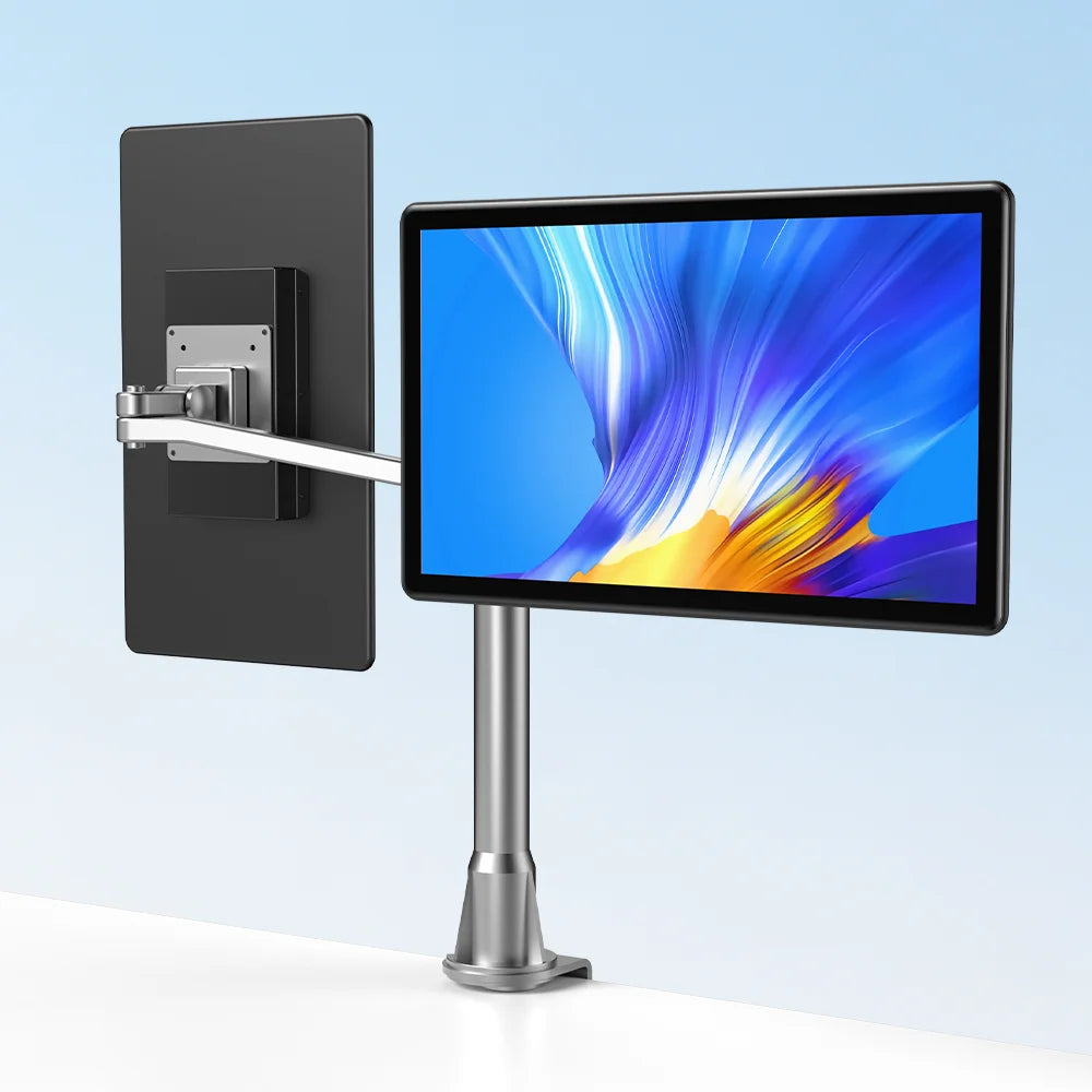 UPERFECT 15.6“ Portable Monitor Touch Screen with 2000:1 Full HD Screen Integrated Stand & DVI VGA HDMI USB C External Dispaly